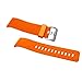For Fitbit Blaze, Lucoo Soft Silicone Replacement Watch band Wrist strap For Fitbit Blaze Smart Watch (Orange)
