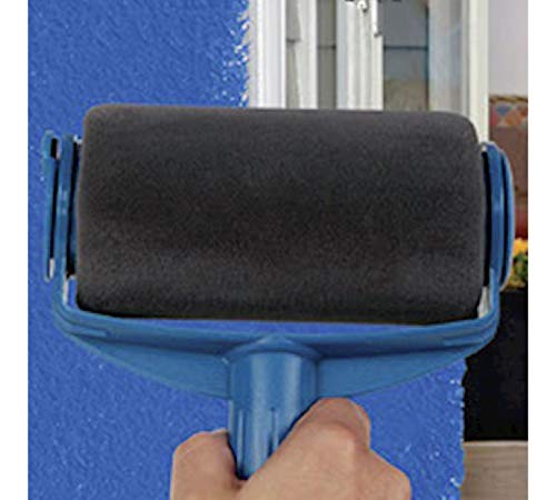 Paint Roller Kit,KUPOO Pro Edger DIY Brush Handle Room Wall Painting Runner Roller Tool Home Wall Decorative(9 Pcs) - Thumbnail 2