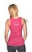 Harley-Davidson Womens Babydoll Burnout Slub Pink Sleeveless Tank (Medium)