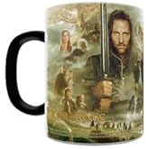 Morphing Mugs Lord of the Rings (Collage) Ceramic Mug, Black
