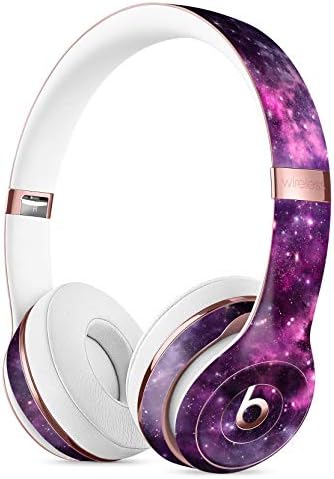 Vibrant Purple Deep Space DesignSkinz Full-Body Skin Kit for The Beats by DRE Solo 3 Wireless Headphones/Ultra-Thin/Matte Finished/Protective Skin Wrap
