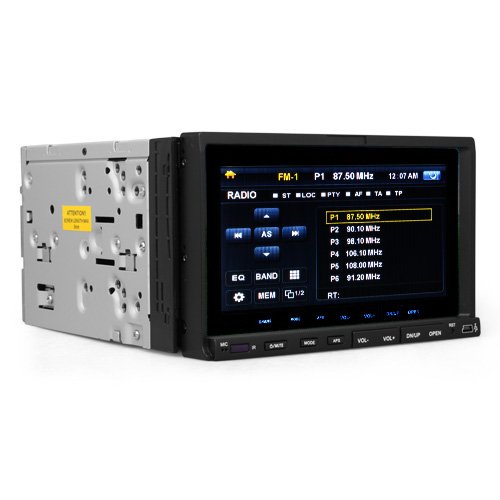 Ouku 7" Inch TFT Touch Screen Double 2 Din InDash Car DVD Stereo DVD