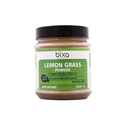 image for bixa BOTANICAL Lemon Grass Powder 200g (7 Oz), (Cymbopogon citratus) �