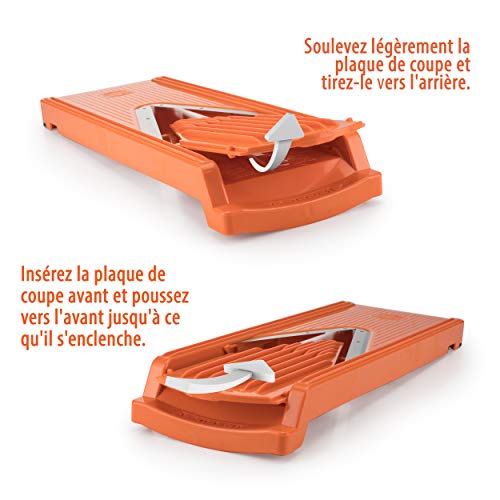 BORNER V Mandoline Slicer Kitchen V3 TrendLine with holder and multibox