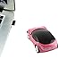 Cool 3D Sport Car Shape Mouse 2.4GHz Wireless Mouse Optical Ergonomic Gaming Mice Mini Small Office Mouse with USB Receiver for PC Laptop Computer for Kids Girls,1600DPI 3 Buttons(Pink)thumb 4