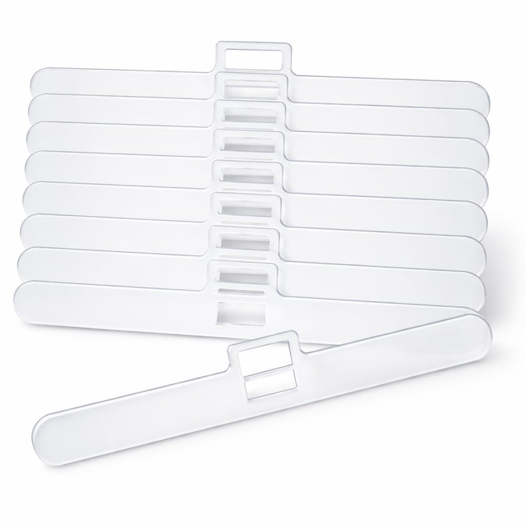 50 Vertical Blind Top Hangers for 89 mm (3.5 Inch) Slats, White,Spare Parts For Repair