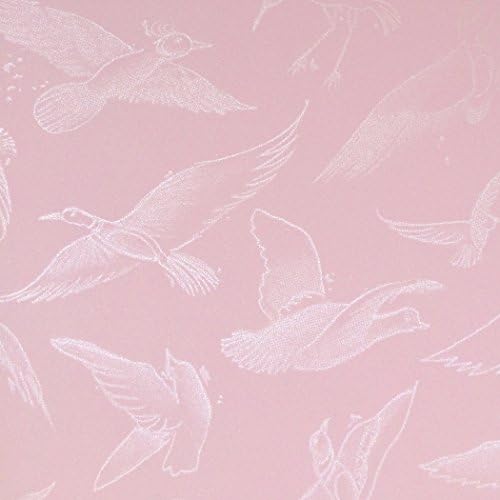 Perfectos Cardstock 100 Sheets Exact Index Cardstock 180 Gsm A4 Classic Bird Double-sided Scented Paper Shimmer Paper Cardstock for Printer (Pastel Pink)