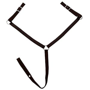 Festnight Sella Western/Sella per Monta Western Equitazione Completa Testiera e Pettorale in Vera Pelle 17" Marrone/Nero