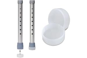 Days 44370 Walker Glide Caps - Package of 4, Shape, (Pack of 4)