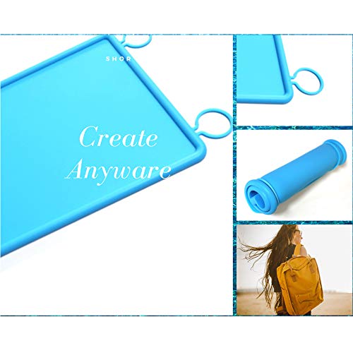 SHOR Premium Hot Glue Gun mat Non Stick Silicone Gluing mat, Silicone