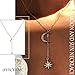 Victray Gold Necklaces Star Eye Layered Pendant Choker Necklace Chain Fashion Jewelry for Women and Girls (3)
