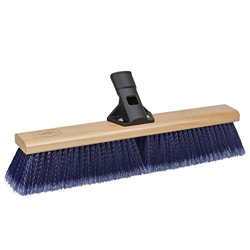 SWOPT 18” Premium MultiSurface Push Broom Head Push Broom for Indoor
