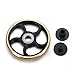 tiitc Fidget Hand Spinner EDC Focus Anti-Anxiety Stress-Release Finger Toy, Fidget Work Ultra Fast Bearings, Relax for Children and Adults Great gift (Brass Black)