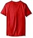 Under Armour Boys' Dual Logo T-Shirt, Risk Red (600), Youth X-Large