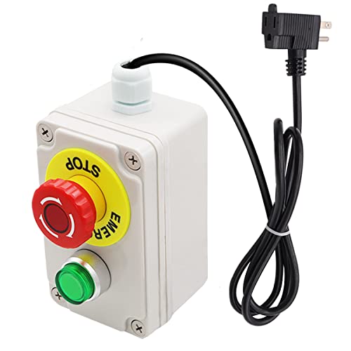 mxuteuk 110V-220V Waterproof Single Phase On/Off Switch Box with ...