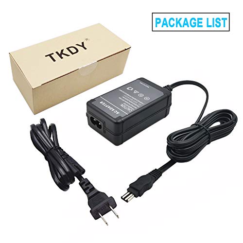 TKDY ACL200 AC Adapter for Sony Handycam Camcorders Charger DCRSX40