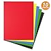 Emraw Poster Board Sturdy Office Multicolor Blanks Sheets Sign Scrapbooking Blank Graphic Display Board Durable for Arts and Crafts Projects Blank Board 5 per Pack (Pack of 2)
