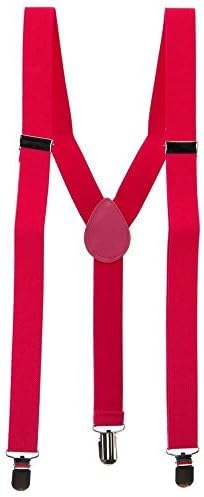 Fashion Suspender - Hot Pink OSFM