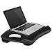 LapGear Laptop Lap Desk - Black - Fits up to 15.6 Inch laptops - Style No. 45492