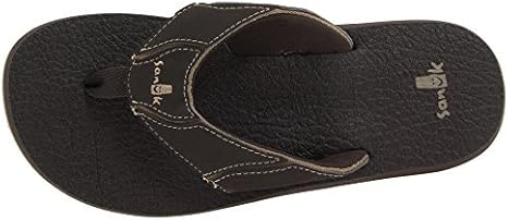sanuk men's fault line flip flop