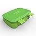 Bentgo Fresh (Green) – Leak-Proof & Versatile 4-Compartment Bento-Style Lunch Box – Ideal for Portion-Control and Balanced Eating On-the-Go – BPA-Free and Food-Safe Materials