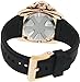 Seiko Men's SPC074 Velatura Rose Gold Tone Black Resin Strap Twin Date Chronograph Watch