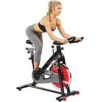 Sunny Health & Fitness Spin Bike Belt Drive Indoor Cycle Exercise Bike - SF-B1002