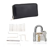 17pcs Lock Training Set for Men,Creative Gift for Men ロックスミットキット