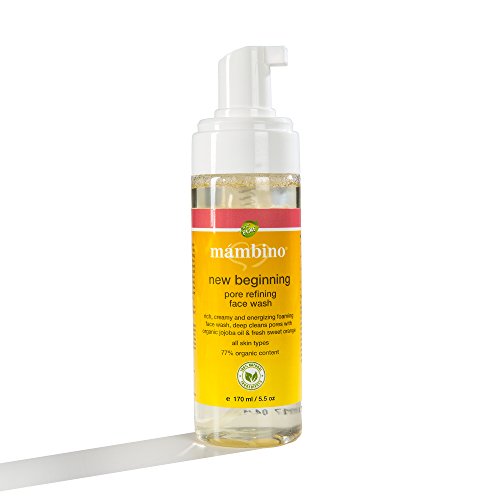 Mambino Organics Face Wash, New Beginning Pore Refining, 5.5 Fluid Ounce