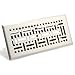 Accord Ventilation AMFRSNB614 Wicker Design Floor Register, Satin Nickel, 6