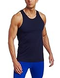 Russell Athletic Men's Basic Cotton Tank Top, Navy, Large