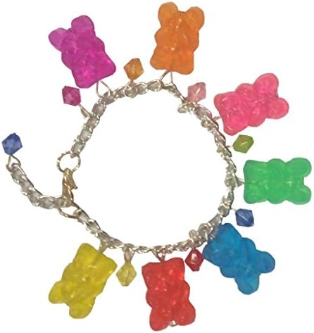 Candy Girlz Gummy Bear Charm Bracelet - Multicolor