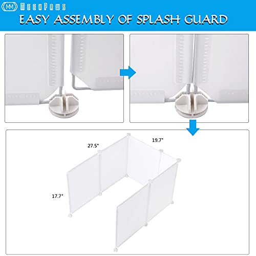 MEEXPAWS Extra Large Giant Stainless Steel Litter Box for Cats (24”×16