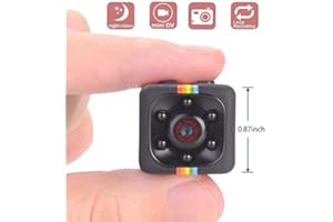 Colisivan Mini Hidden Camera Nanny, HD Motion Activated Spy Night Vision Security and Surveillance,