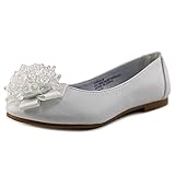 Flats with Crystal Bead Bow