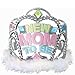 Amscan Delightful New Mom to Be Tiara Baby Shower Party Novelty Favors, 3-1/2 x 4-1/2