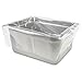 PanSaver Hotel Clear Pan Liners for Easy Clean Up - Disposable Buffet Pan Liners, Ovenable up to 400F (Half Medium/Deep Pan Liner - 14 x 23 in)