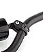 7/8'' 22MM Handlebars 1/8 inch Thick with Foam Pad & Non-slip Grips Anti-scratch Finish Universal Motorcycle Bars Fit for CRF YZF Dirt Pit Bike
