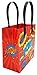 TINYMILLS Superhero Text Party Favor Treat Bags with Handles, Superhero Candy Bags for Birthday Party, Party Supply Decorations Pack of 12