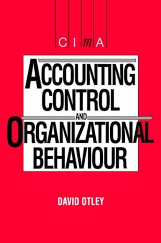 Download Accounting Control and Organisational Behaviour PDF