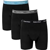 Calvin Klein 3 Pack Cotton Classic Boxer Briefs Black Blue