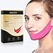 V Line Lifting Mask,Ballenshiny V Face Mask Double Chin Reducer Jawline Mask for Neck Chin Firming Tightening,6 Patches