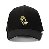 PRAYING HANDS GOD JESUS Embroidery Embroidered Adjustable Hat Baseball Cap