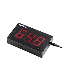 T Tocas 1.5" nubmer en la pared de sonido digital medidor de nivel, 30 ~ 130 dB Decibel Medición de ruido