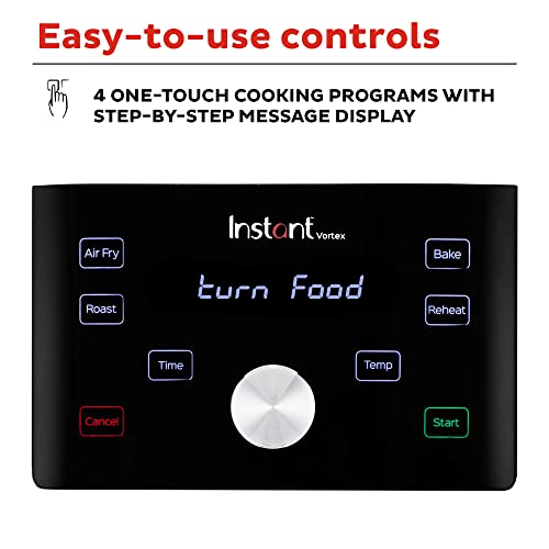 Instant Vortex 6 Quart Air Fryer Oven, 4in1 Functions, From The