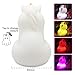 FANT.LUX Unicorn Night Lights for Kids, Cute Nursery Baby Night Light with Touch Sensor & Remote Control, Rechargeable Soft Silicone Nightlight for Children, Color Changing Besides Lamp - Size L