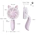 RioRand 2018 New Handheld Mini Personal desk Fan 1200mAH Rechargeable USB Fan with 3 Speed Adjustable for Indoor and Outdoor Activities(Pink)