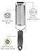 Tolizz Unique Lemon Zester & Cheese Grater - Great For Parmesan Cheese, Chocolate, Ginger, Garlic, Nutmeg + Protective Cover