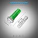 Partsam T5 73 74 Instrument Panel Gauge Cluster Dashboard LED Light Bulbs with Twist Sockets-10Pcs Green