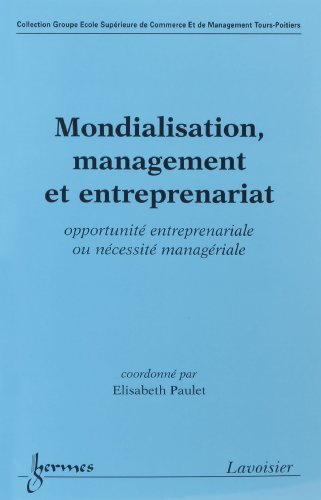 Mondialisation, management et entreprenariat